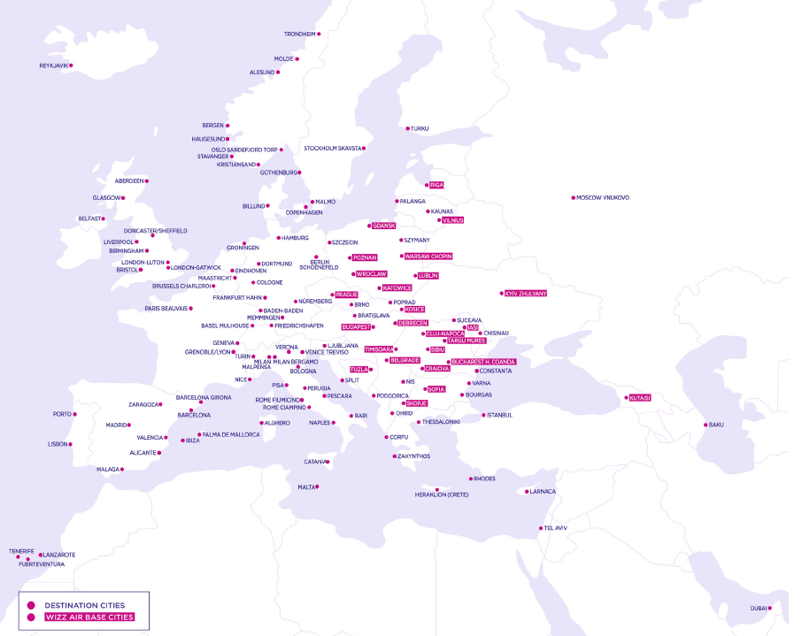 Wizz Air, the LCC of Central and Eastern Europe - Leeham News and Analysis