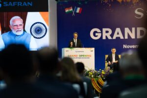At a landmark ceremony in Hyderabad, attended by Narendra Modi, Ross McInnes, and Olivier Andriès, Safran inaugurated its largest MRO center dedicated to the CFM International LEAP engine.