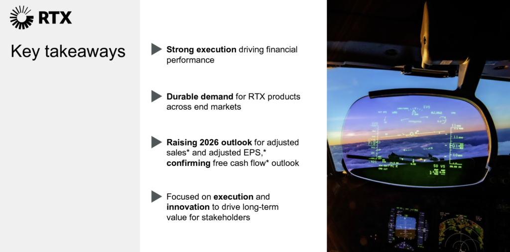 RTX Q1 2026 Earnings Slide